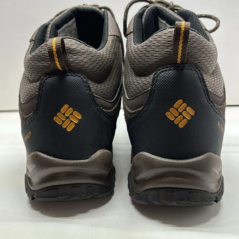 COLUMBIA PLAINS BUTTE MID WATERPROOF HIKING SHOES SIZE 14 EXCELLENT CONDITION